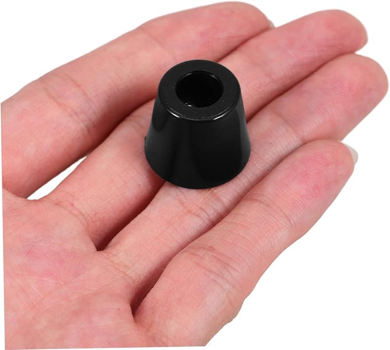 DOITOOL 10pcs Black Rubber Feet Pads for Washing Machine Furniture Leg Grips Anti Slip Vibration Protectors - Image 3